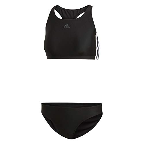 Biquíni para Mulher ADIDAS Fitness 3 Stripes Preto para Natação (EU 46) adidas - Roupa - fitness, natação, preto, EU 46