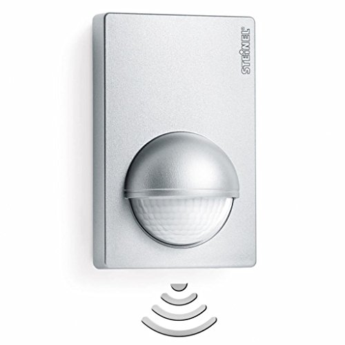 Sensor de Movimento Steinel IS 180-2 | Prateado Steinel - Interruptores de luz - sensor infravermelho, 12 m alcance, 180 graus detecção, prateado