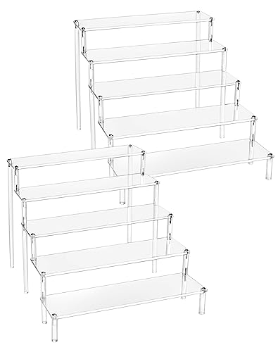 Suporte de Exposição QWORK Acrylic Display Stand 2 Peças QWORK - Varejo - acrilico, branco, plástico, 2 peças