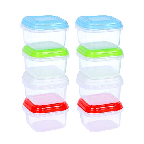 Conjunto de 8 recipientes para comida ARSUK ARSUK - Recipientes de armazenamento de alimentos - conjunto, recipientes, comida