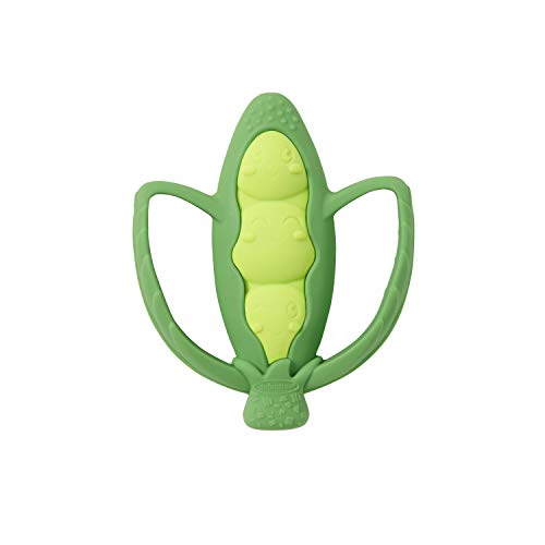 Chucha de Silicone Infantino Lil' Nibble Pea Pod INFANTINO - Cuidados com a higiene oral - silicone, infantino, dentes, texturada
