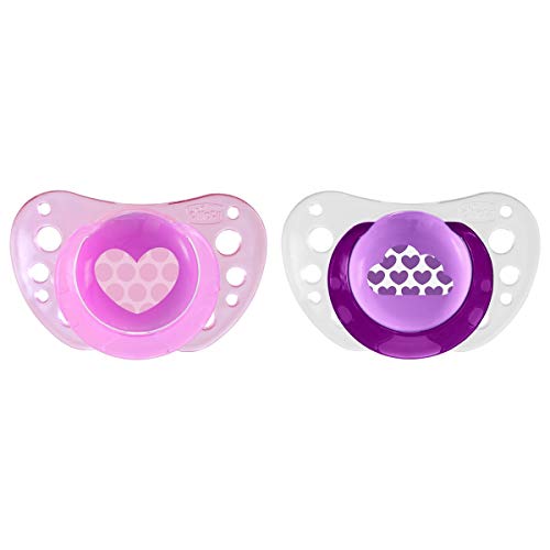 Chupeta Chicco Free-Flow Baby Pacifier Orthodontic | Rosa (Puericultura - Refeição) Chicco - Chupetas e mordedores - pacetor ortodôntico, rosa