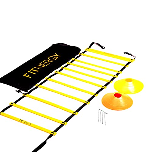 Conjunto de Treino F1TNERGY Escalada Velocidade e Agilidade F1TNERGY - Escadas de velocidade e agilidade e barreiras - conjunto treino, f1tnergy, escalada, velocidade, agilidade, pés ajustáveis