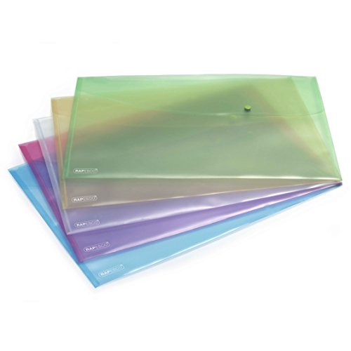 Pasta RAPESCO 0697 Multicor (A3 - Polipropileno) Rapesco - Pastas e capas de relatório - multicor, polipropileno, oficina, transparente