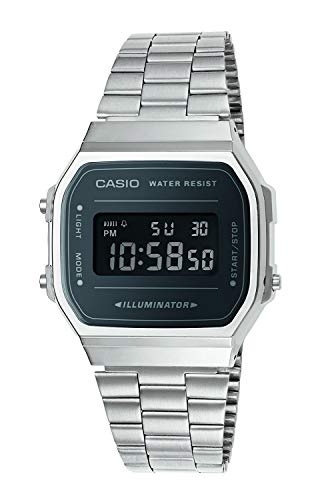 Relógio CASIO Homem (Aço - Preto) Casio - Relógios - aço, preto, homem, resistente à água
