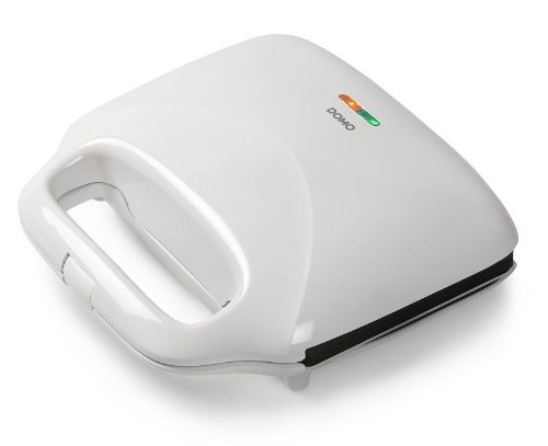 Máquina de Waffles DOMO DO9056C (4 Waffles) Domo - Sanduicheiras - máquina waffles, 4 waffles, 900W, antiaderente, pés antideslizantes