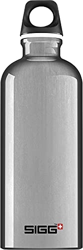 Garrafa Térmica TRAVELLER DEPORTES (600ml) Sigg - Garrafas de água - 600ml, alumínio, portátil, abre-se com a mão