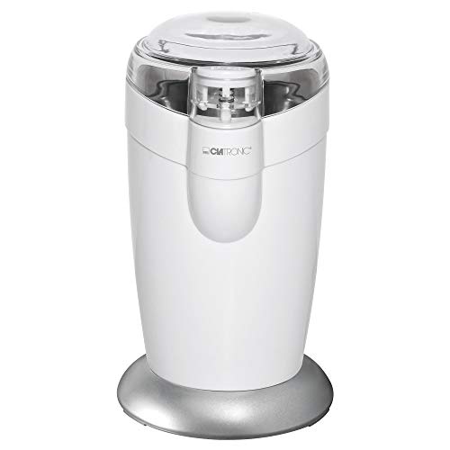 Moinho Elétrico CLATRONIC KSW 3306 (Capacidade: 0.4 kg) Clatronic - Moedores de café - 0,4 kg, branco, plástico, aço inoxidável