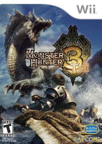 Jogo Nintendo Wii Monster Hunter Tri (EN) Nintendo - Software de jogos de vídeo - jogo, nintendo wii, monster hunter tri, caçadores de monstros