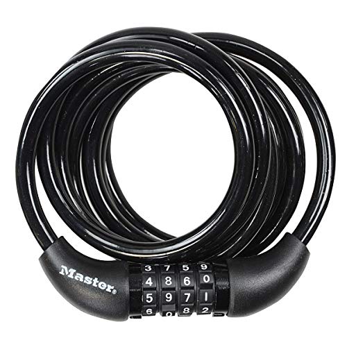 Cadeado Antirroubo MASTER LOCK com Combinatória Master Lock - Fechaduras e chaves - antirroubo, combinatória, aço torcido, resistência máxima, bloqueio por código