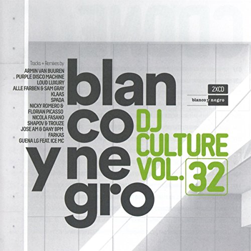 Blanco y Negro Dj Culture Vol.32 (2CDs) BLANCO Y NEGRO - Música e gravações de som - blanco, negro, dj culture, vol 32
