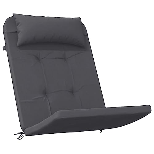Almofada de Assento vidaXL 2 Unidades Cinzento Oxford (Cadeiras) NONAME - Almofadas - vidaxl, cinzento oxford, almofada assento