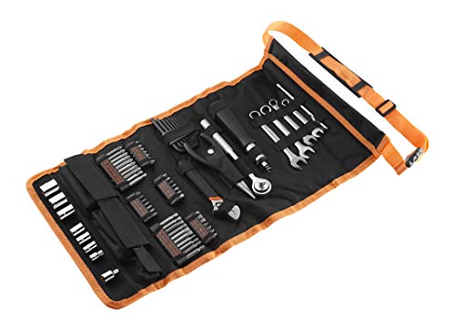 Conjunto de Ferramentas BLACK & DECKER A7063 BLACK + DECKER - Conjuntos de ferramentas manuais - 76 peças, brocas grandes, chaves inglesas, varinha magnética