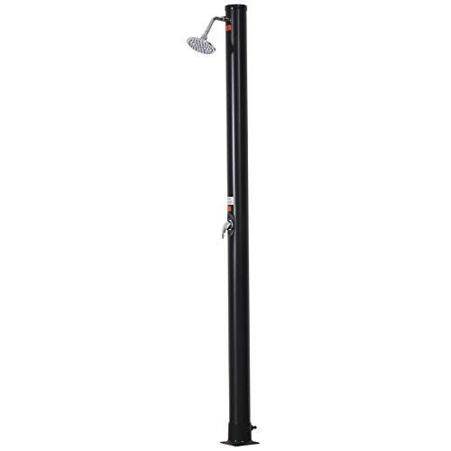 Chuveiro Solar de Exterior Outsunny | 218 cm - Branco Outsunny - Móveis de exterior - solar, exterior, 218 cm, branco