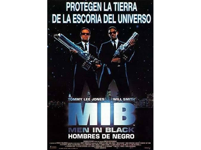 Blu-Ray Men In Black (Edição em Espanhol) Sony - Dvds de filmes e programas de televisão - blu-ray, edição em espanhol, men in black, agentes j e k, homens em preto, proteger o mundo