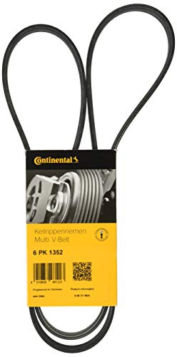 Correia de cinto para bicicleta CONTITECH 6PK1352 CONTITECH - Peças do motor do veículo automóvel - transmissão, adesão, alternadores, ventiladores