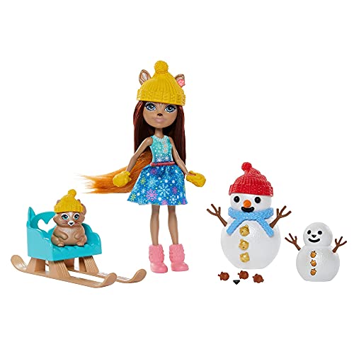 Boneca ENCHANTIMALS Enchantimals Winter Friends (Idade Mínima: 3 anos) Enchantimals - Bonecas - boneca, enchantimals, amigas inverno
