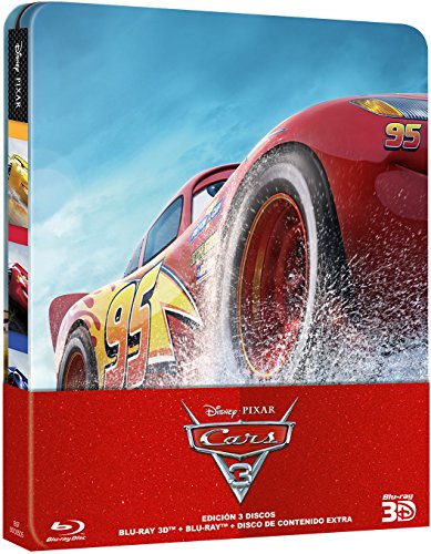 Cars 3 Blu-Ray Pack (Edição em Espanhol - 3 Discos) DISNEY / PIXAR - Dvds e vídeos - cars 3, blu-ray, edição em espanhol, 3 discos
