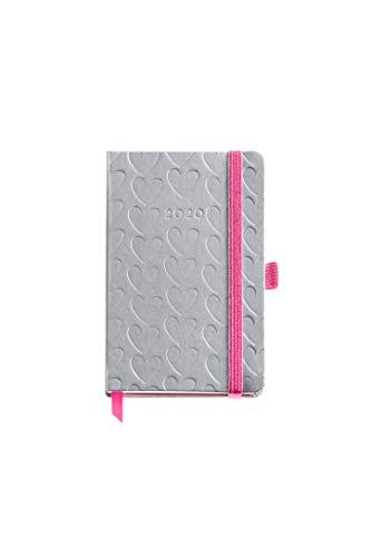 Agenda Semanal A5 MIQUELRIUS Bolso 2020 Corações Agatha Ruiz de la Prada - Calendários, organizadores e planejadores - A5, bolsos, corações, papel alta qualidade
