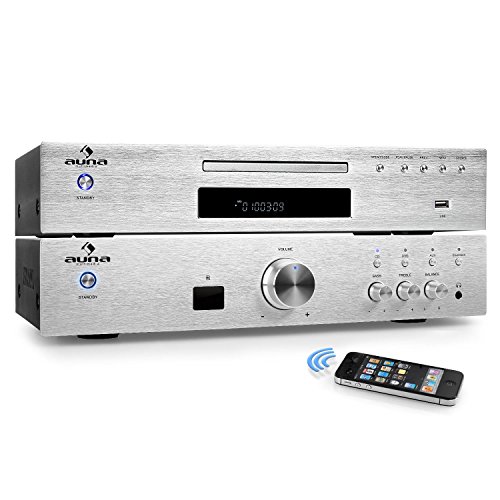 Aparelhagem Hi-Fi AUNA ELEGANCE TOWER BT SET AUNA - Áudio - hi fi, bt set
