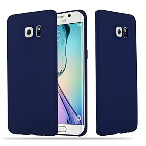 Capa para Samsung Galaxy S6 EDGE CADORABO Azul CADORABO - Capas para telemóveis - proteção, pó, riscos, ajuste perfeito