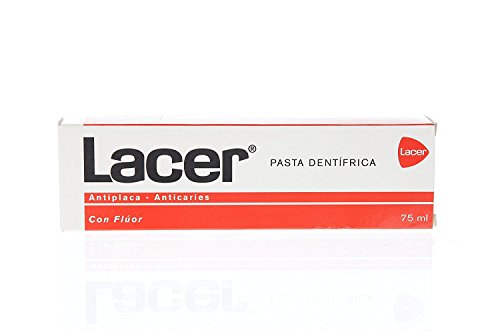 Pasta de Dentes LACER Fluor (75 ml) (Recondicionado Como Novo) Lacer - Pasta de dentes - flúor, 75 ml, unissexo