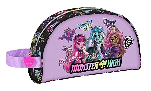 Mala MONSTER HIGH Creep (Preto - Poliéster - 26 x 16 x 9 cm) Monster High - Bolsas de cosméticos e toucador - preto, poliéster, 26x16x9 cm