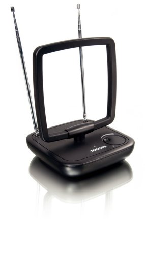 Philips SDV5120 antena para televisão Interior Preto Philips - Antenas - hdtv, ufh/vhf/fm, preto, amplificação