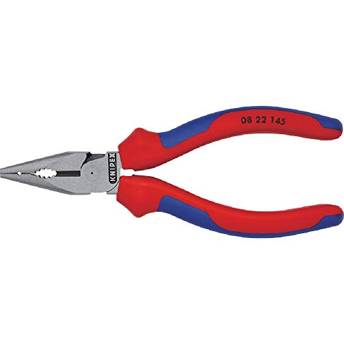 Knipex 0822145 alicate Alicates de pontas compridas KNIPEX - Grampos de ferramentas e tornos - alicate, pontas compridas, metal, azul vermelho