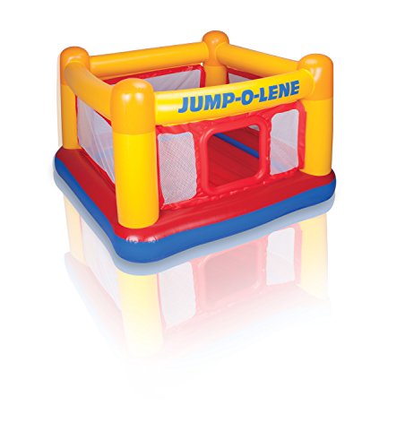 Piscina Insuflável INTEX Jump-O-Lene (Azul) INTEX - Pula-pula inflável - insuflável, 54 kg, castelo, vinil
