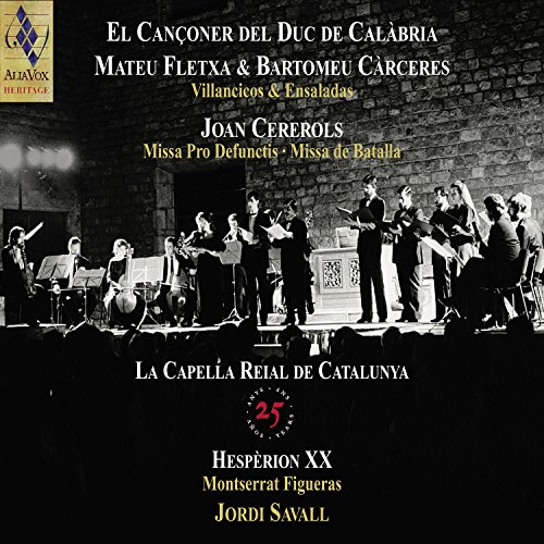 CD El Cançoner Del Duc De Calabria - Villancicos Y Ensaladas (1 CDs) Alia Vox - Música e gravações de som - cd, cançoner, duc de calabria, villancicos, ensaladas