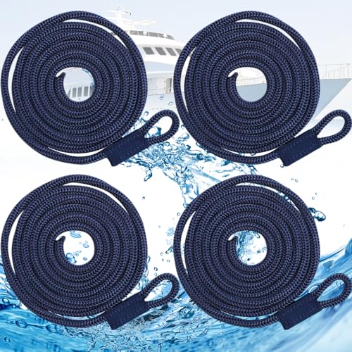 Cabo de Amarra e Fondeo para Barco (4 Un) Srup - Linhas e cordas para ancoragem - amarra, fondeo, barco