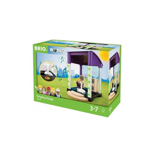 Conjunto de Brinquedos BRILO World 33945 (3 anos) BRIO - Conjuntos de brinquedos - microfone, mesa de mistura, flashes, música