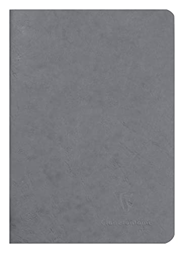 Caderno Clairefontaine 733105C | Cinzento (Livros e Cadernos) Clairefontaine Rhodia - Cadernos e bloco de notas - escrita manual, melhora memória, concentração