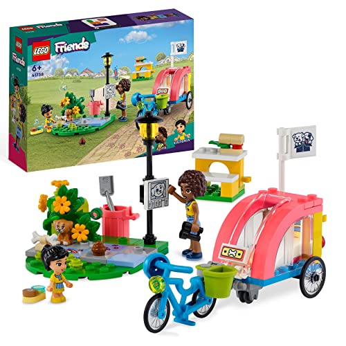 LEGO Friends: Bicicleta de Resgate Cão (Idade Mínima Recomendada: 6 anos - 68 peças) LEGO - Blocos de encaixe - bicicleta, resgate, cão, 6 anos