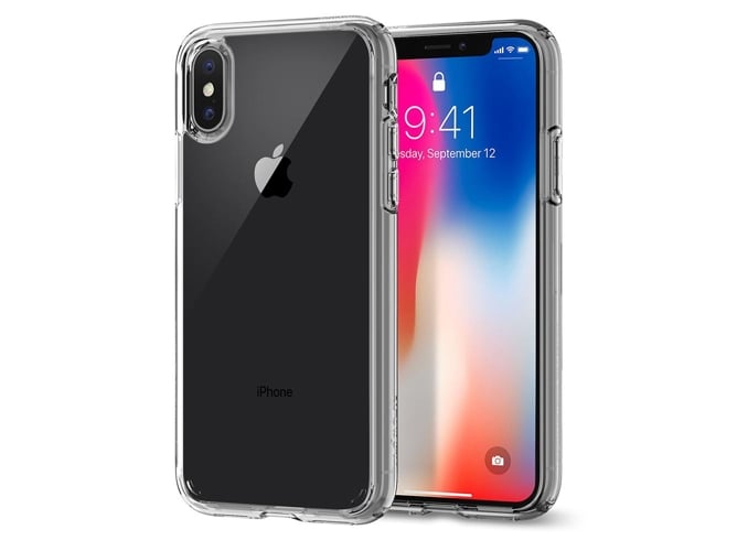 Capa Samsung Galaxy S9+ SPIGEN Ultra Hybrid Transparente Spigen - Capas para telemóveis - Samsung Galaxy S9+, Ultra Hybrid, transparente, resistente a riscos