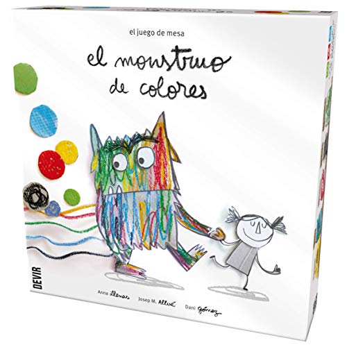 Jogo de tabuleiro DEVIR Monstro das Cores (3 anos) Devir - Jogos - jogo de tabuleiro, monstro das cores, 3 anos, sentimentos, comunicação