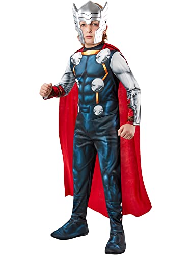 Fato de Menino RUBIE'S Thor Classic (7-8 anos) Rubie's - Fantasias - fato, capuz, bota, espada, Asgard