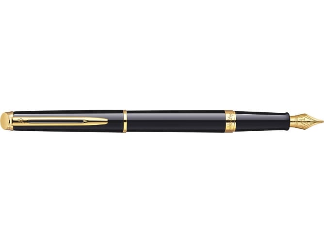 Caneta de Tinta Permanente WATERMAN S0920360 Waterman - Canetas - preto, resistente à água, recarregável