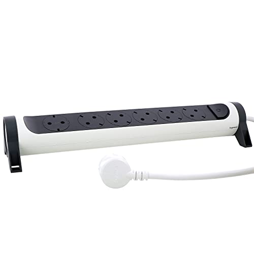 Extensão Elétrica LEGRAND 694533 (6 Tomadas - Tipo F - 1.5 m) Legrand - Fios e cabos elétricos - 6 tomadas, tipo f, 1.5m