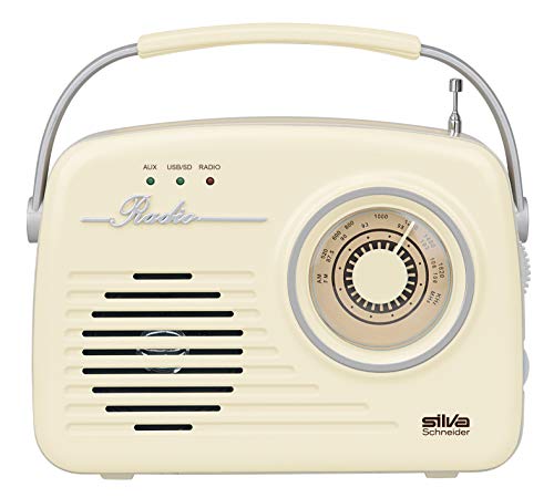 Rádio SILVA SCHNEIDER Mono 1965 (AM/FM - Pilhas) Silva Schneider - Radios - am/fm, antena telescópica, leitor de cartão sd, porta USB
