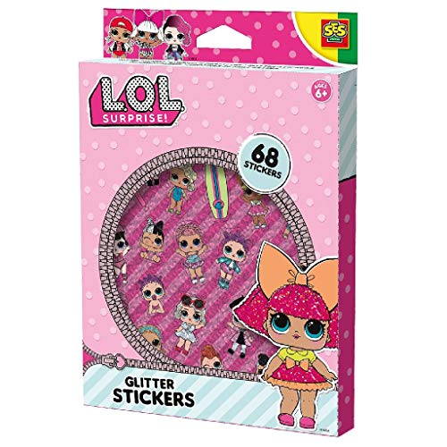 Kit de Artesanato para Crianças SES CREATIVE L.O.L. Surprise! Glitter Stickers MGA Entertainment - Materiais de arte e artesanato - artesanato, crianças, glitter, stickers, personalização