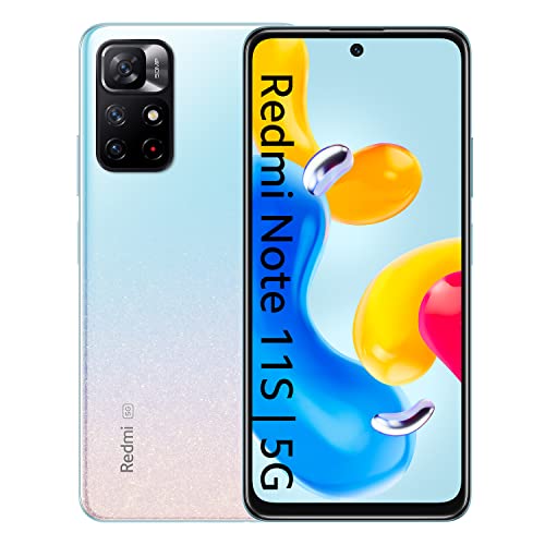 Smartphone XIAOMI Redmi Note 11S 5G (6.67'' - 6 GB - 128 GB - Azul) Xiaomi - Telemóveis - 6.67", 6 GB, 128 GB, Android 11, miui 13.0, LTE