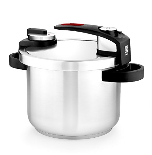 Panela de Pressão BRA Tekna (Diâmetro 20 cm) BRA - Panelas de pressão e esterilizadores - diâmetro 20 cm, capacidade 6 l