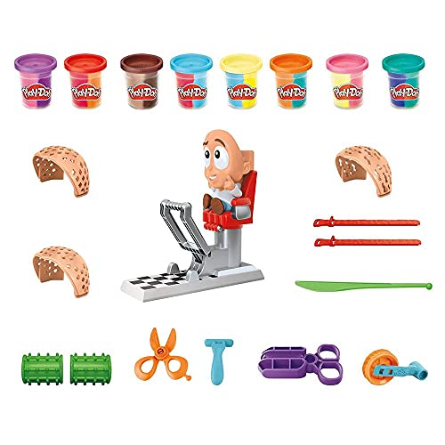Conjunto de acessórios para modelar com massa plástica CLAY MAGIC F12605L0 Hasbro - Massa de modelar e putty - massa plástica, acessórios, modelar