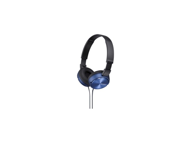 Auscultadores Com fio SONY MDR-ZX310L (On Ear - Microfone - Azul) Sony - Fones de ouvido e headsets - com fio, microfone, azul