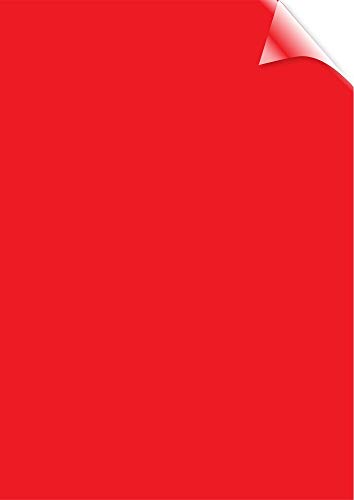Fellowes 5377201 Capa de Encadernação A4 Vermelho 100 peça(s) Fellowes - Papel de capa - a4, vermelho, 100 peças