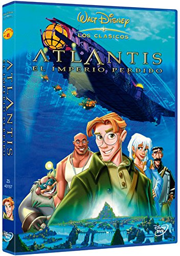 DVD Atlantis: The Lost Empire (Edição em Espanhol) Disney - Dvds e vídeos - dvd, atlantis, edição em espanhol, arqueólogo, aventura