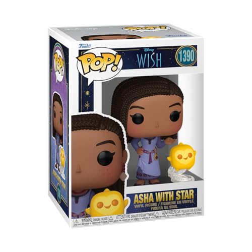 Funko Pop! Disney Wish: Asha 1/6 (Figurines et répliques) Funko - Brinquedos - funko pop, disney wish, asha, figurine, vinyl