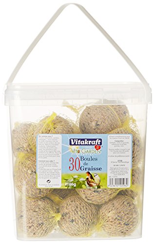Comida para Pássaros VITAKRAFT (Multicor) Vitakraft - Alimentos para pássaros - multicor, bolas de gordura, fácil de comer
